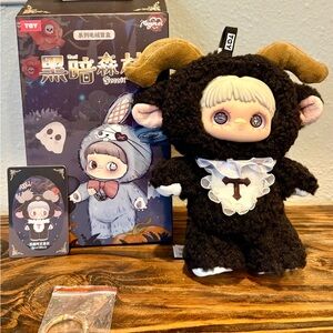 MayMei Dark Forest Series Plush Blind Box, Confirmed Axel Black, Discontinued